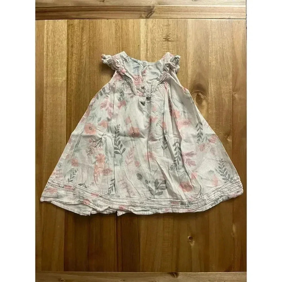 Joie Toddler Girls Floral Ruffle Sleeveless Dress Size 3T Multicolor - Picture 5 of 5